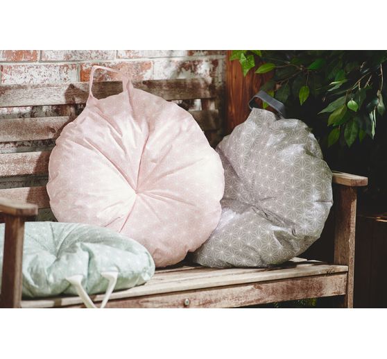 Tissu coton au mètre « Etoile géométrique », enduction polyester