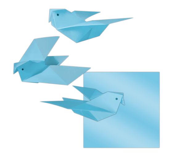 Feuilles de pliage en papier transparent
