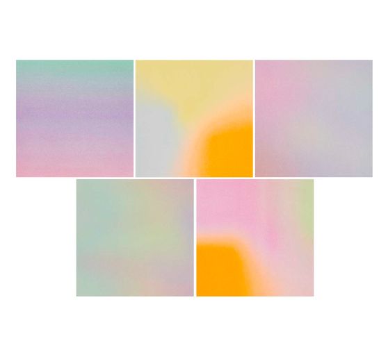 Feuilles de pliage « Dégradé de couleurs »