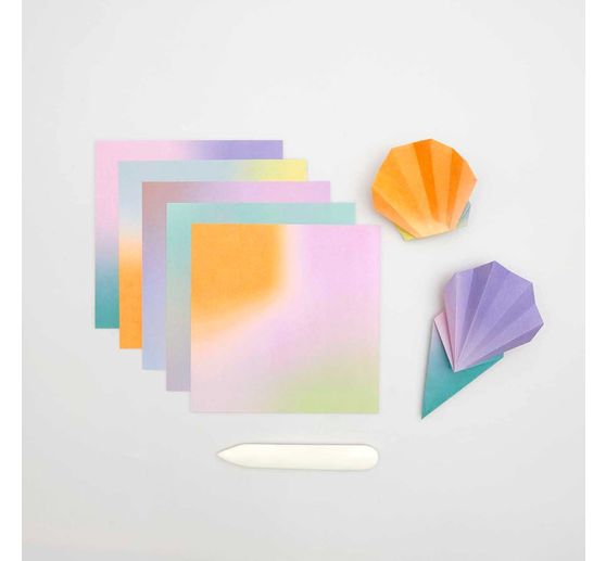 Feuilles de pliage « Dégradé de couleurs »