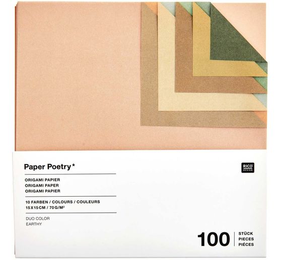Feuilles de pliage « Duo Color »