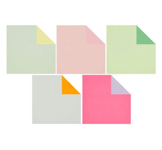 Feuilles de pliage « Duo Color »