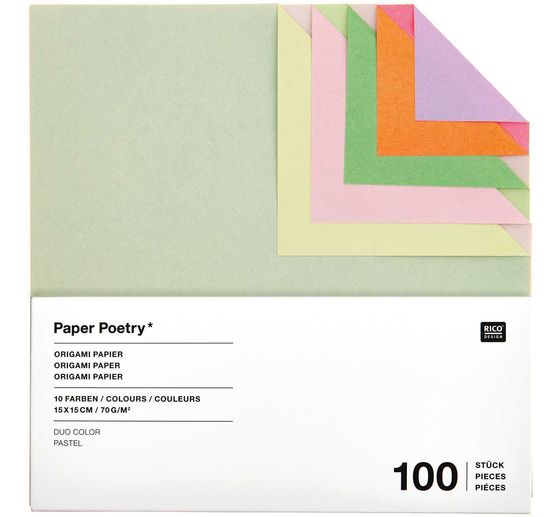 Feuilles de pliage « Duo Color »