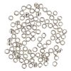 Perles à écraser, Rondes, Ø 2 mm Argent
