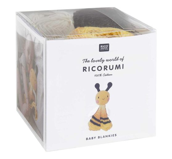 Kit crochet Rico Design Ricorumi « Baby Blankies »