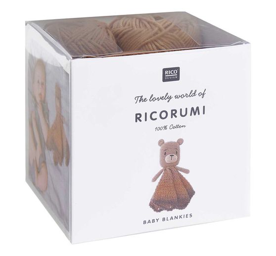 Kit crochet Rico Design Ricorumi « Baby Blankies »