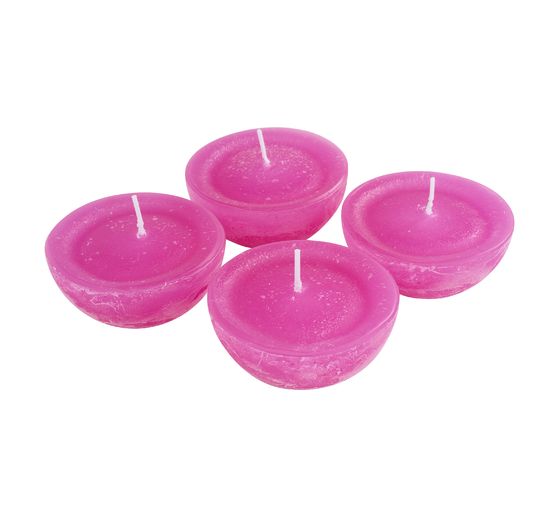 Bougies flottantes Rustic « Grand », 4 pc.