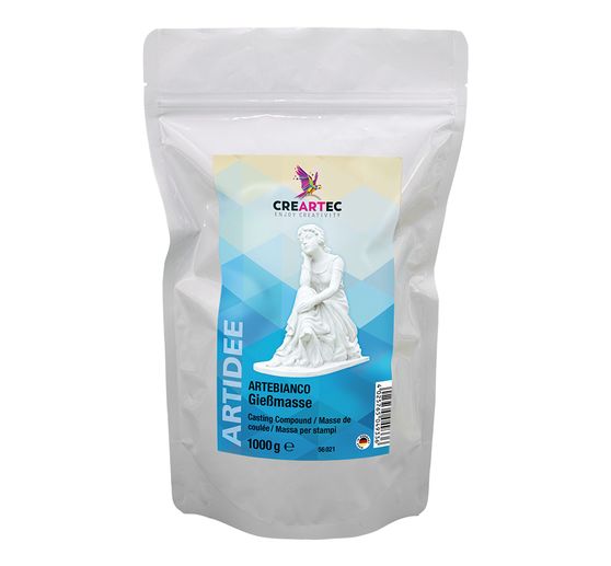 Poudre de moulage Artebianco, Blanc