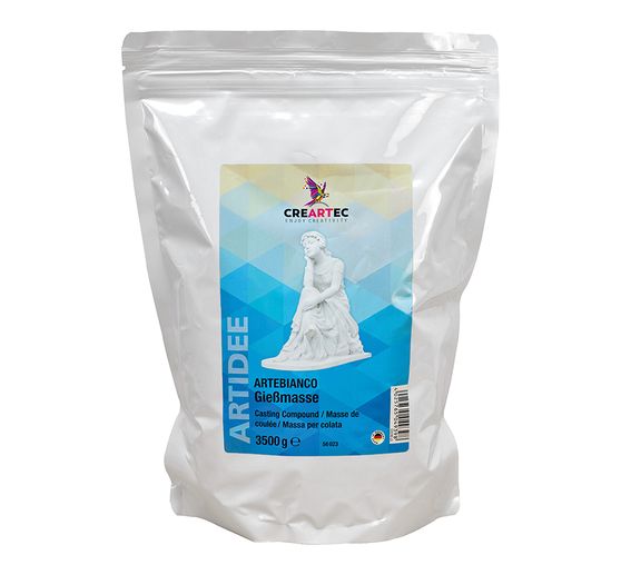 Poudre de moulage Artebianco, Blanc