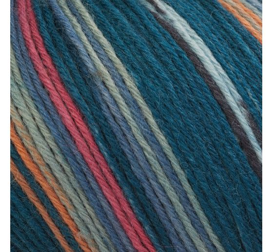Laine pour chaussettes ONline « Supersocke Merino Color, assortiment 368 »