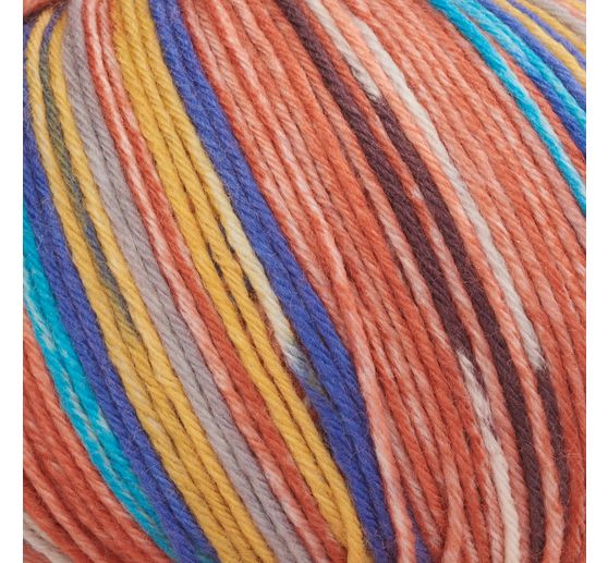 Laine pour chaussettes ONline « Supersocke Merino Color, assortiment 368 »