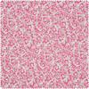 Motif fabric linen look "Foliage"