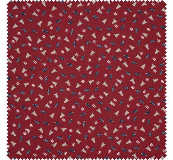 Tissu coton « Sapins de Noël »