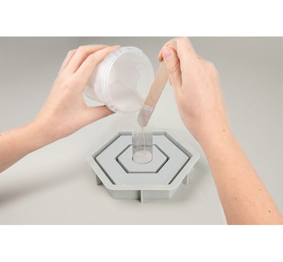 Moule en silicone « Chandelier » avec insert