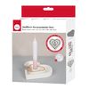 Moule en silicone « Chandelier » avec insert Cœur