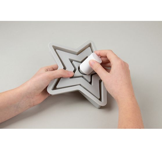 Moule en silicone « Chandelier » avec insert