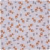 Tissu coton « Red Nose Reindeer » Gris clair