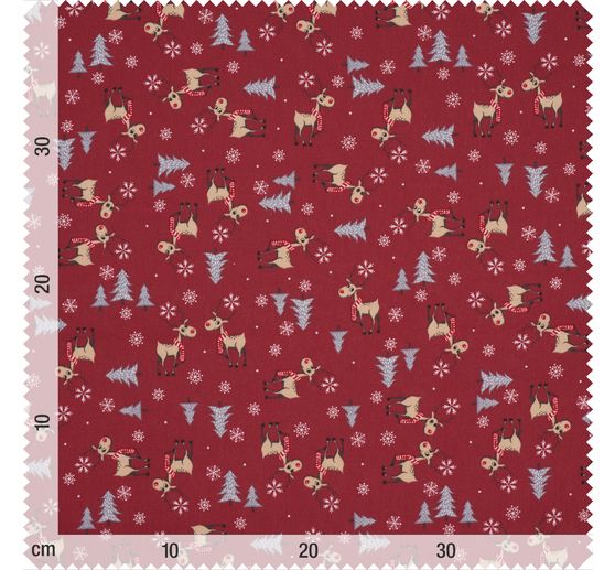 Tissu coton « Red Nose Reindeer »