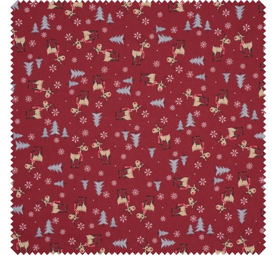 Tissu coton « Red Nose Reindeer »
