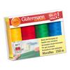 Assortiment de fils à coudre Maraflex, 4 bobines
