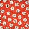 Tissu coton au mètre « Boules de Noël »