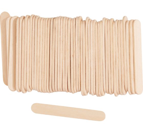 Bâtonnets en bois plats VBS « Bouleau », 50 pc.