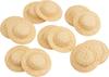 Chapeaux en paille VBS, 5 cm, 12 pc.