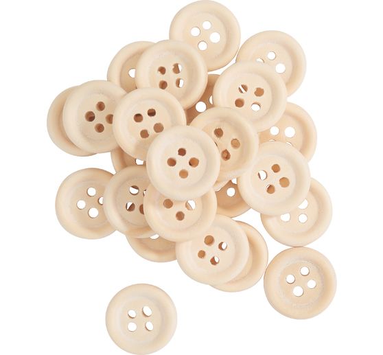 Boutons en bois VBS « Nature »