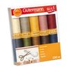 Gütermann Sewing thread set cotton, 10 spools Cosy, Col. 3