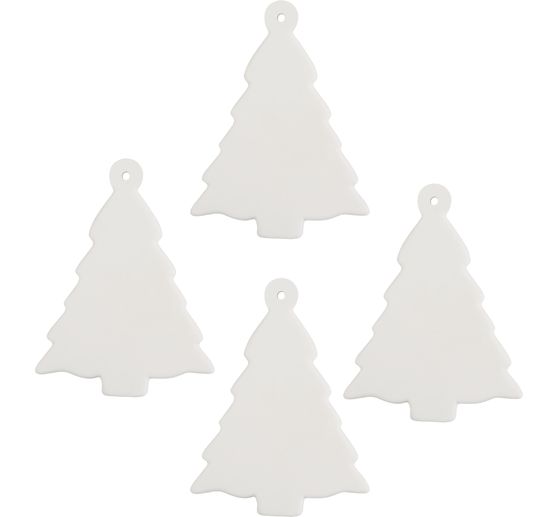 Décorations de Noël VBS, porcelaine