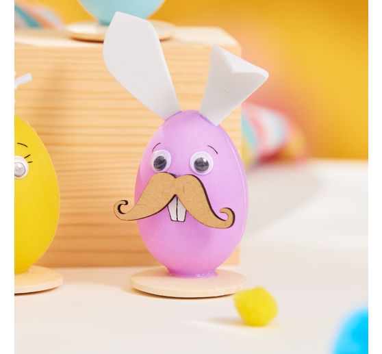 Pièces à disperser VBS « Moustache »