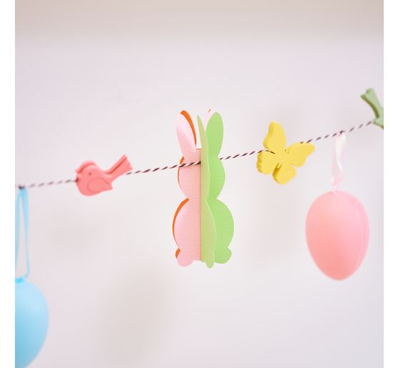 VBS Decorative Egg "Assorted colours", 6 cm, 42 pieces