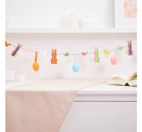 VBS Decorative Egg "Assorted colours", 6 cm, 42 pieces