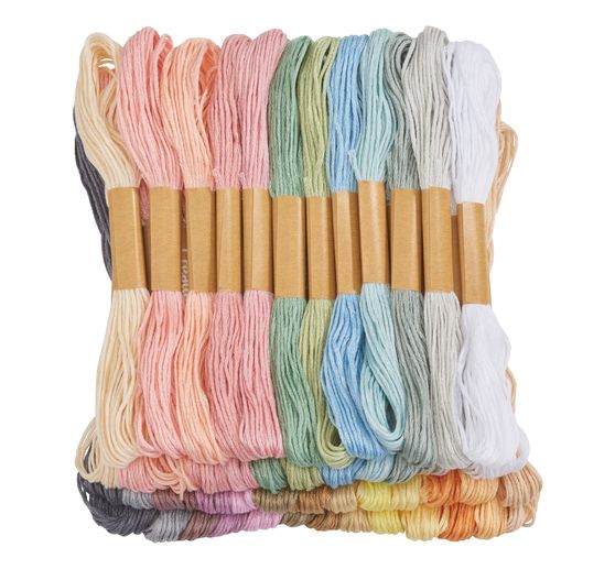 Fil &agrave; broder VBS &laquo; Megapack &raquo;, 36 couleurs