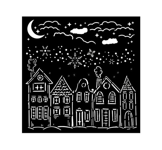 Stencil "Classic Christmas"