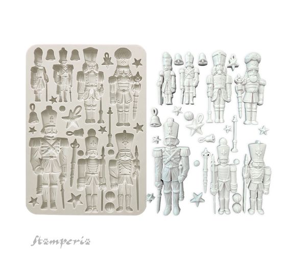 Silicone casting mould "The Nutcracker"