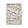 Silicone casting mould "The Nutcracker" Poinsettia and Pinecones