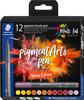 STAEDTLER Pigment brush pen, set of 12