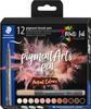 STAEDTLER Pigment brush pen, set of 12