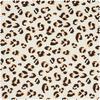 Tissu coton double gaze « Léopard »