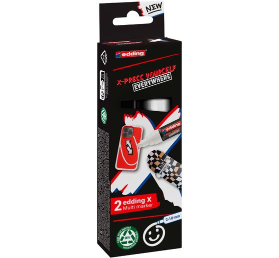 Marqueurs multi-surfaces edding 6900 X, set de 2