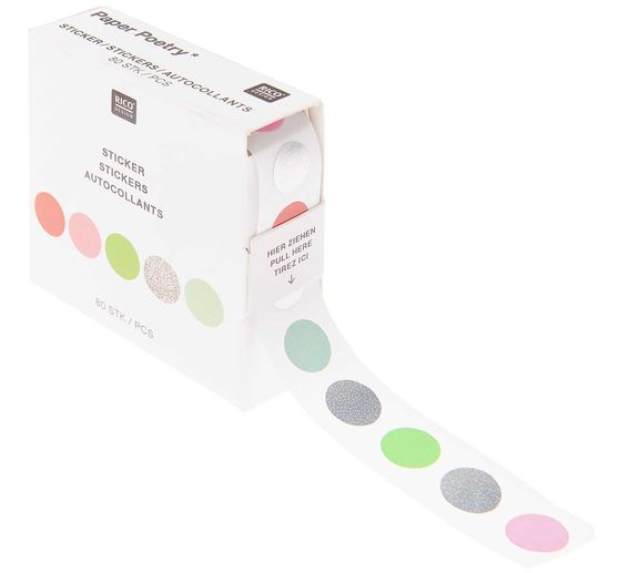 Rouleau d'autocollants