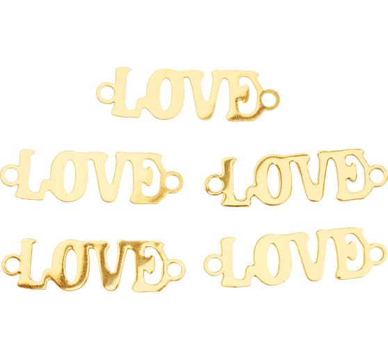 Connecteur "Love", 5 pièces