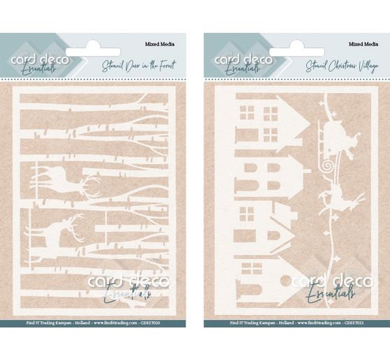 Set de pochoirs, 2 pc.