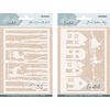 Set de pochoirs, 2 pc. Winter Szene