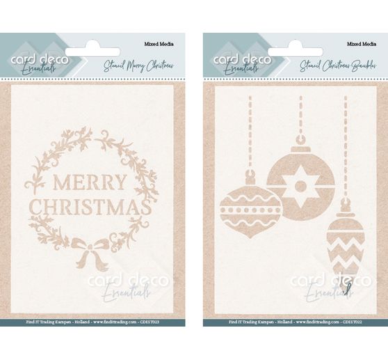Set de pochoirs, 2 pc.