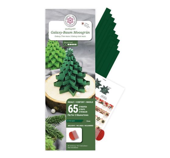 Kit de quilling « Arbre Galaxy »