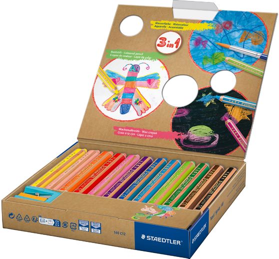 Crayons de couleur Noris junior