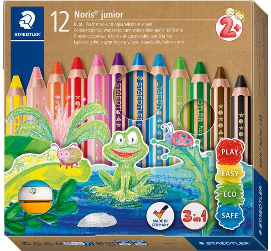 Crayons de couleur Noris junior
