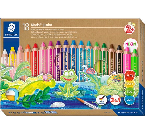 Crayons de couleur Noris junior
